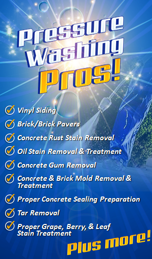 Pressure washing pros